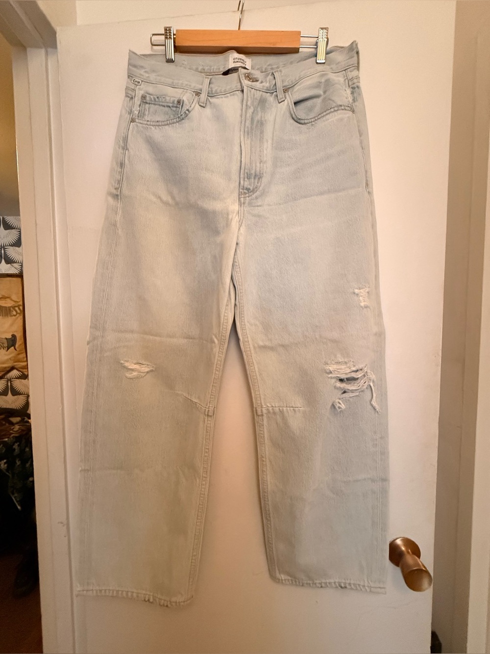 Citizens Of Humanity Light Wash Blue Jeans